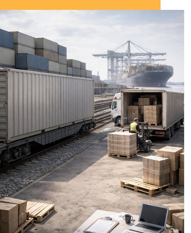 Мультимодальные перевозки грузов по миру от 46737 руб