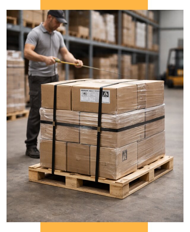 Упаковка и паллетирование грузов от 3635 р. | СетСервис-Кшт