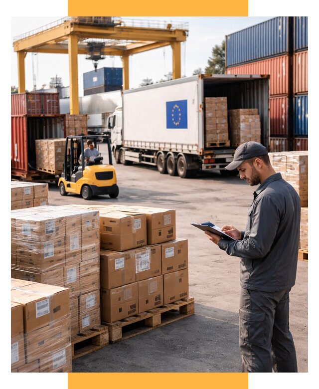 Доставка грузов из Европы от 12463 р., логистика СетСервис-Кшт