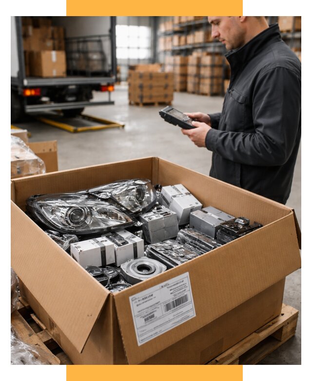 Доставка автозапчастей из Европы под ключ от 12983 р. | СетСервис-Кшт