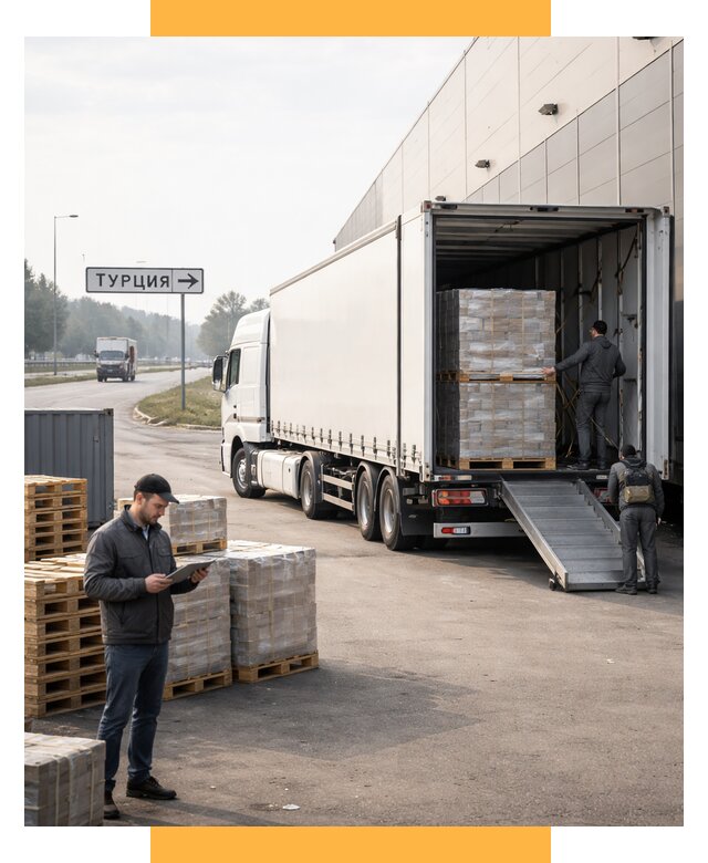 Автоперевозки и доставка фурой из Турции от 124632 р. | СетСервис-Кшт