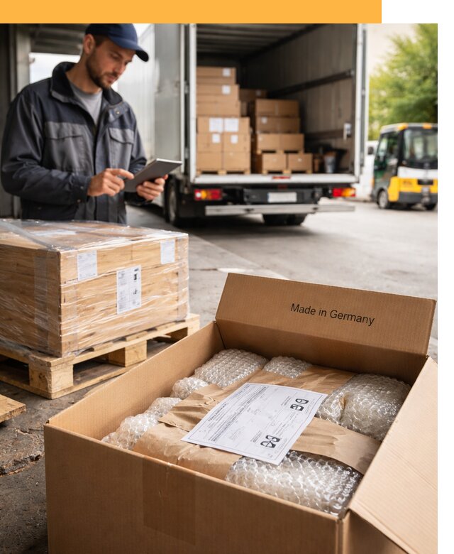 Доставка грузов из Германии от 46737 руб с таможенным оформлением