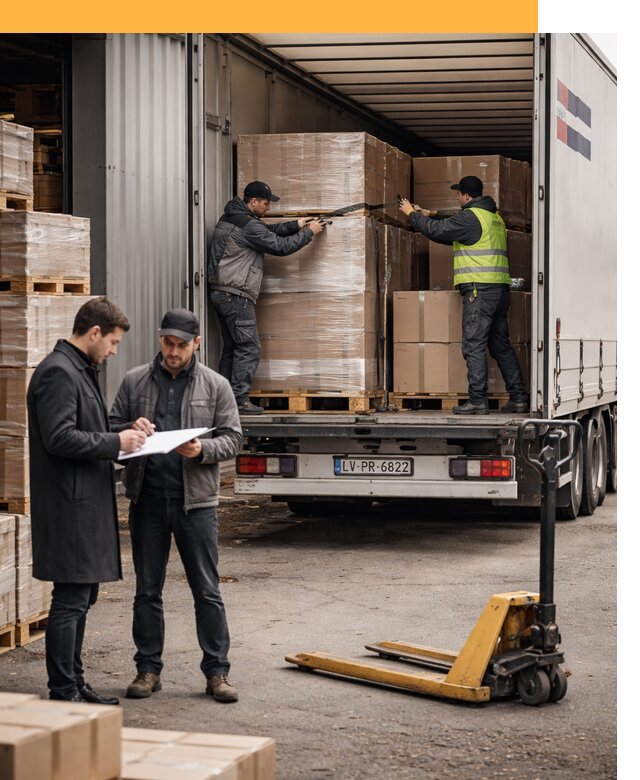 Автоперевозки из Латвии — международная доставка от 77895