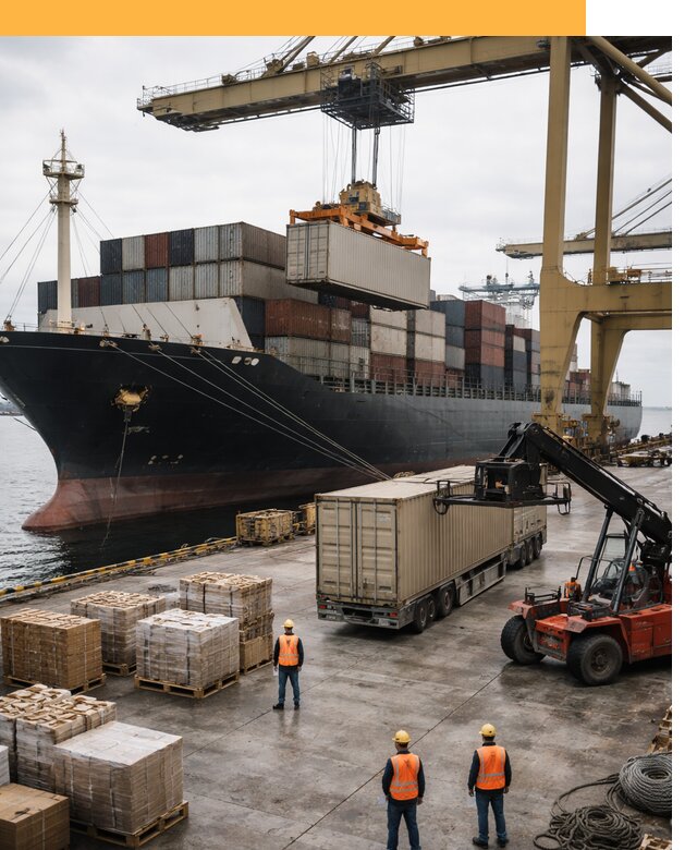 Морские перевозки из Индии: доставка FCL/LCL, таможня от 124632