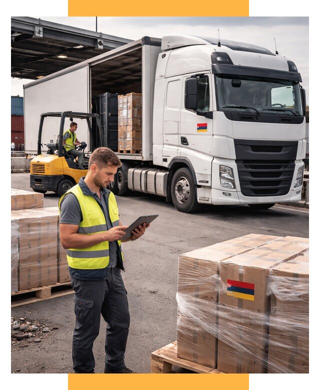 Автоперевозки из Армении от 98667 р. — услуги СетСервис-Кшт