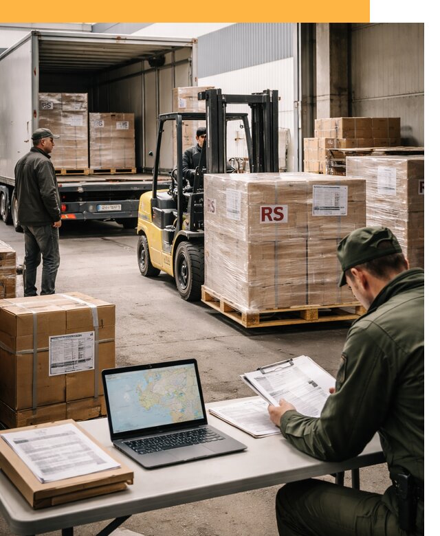 Доставка грузов в Сербию от 46737 руб, международные перевозки