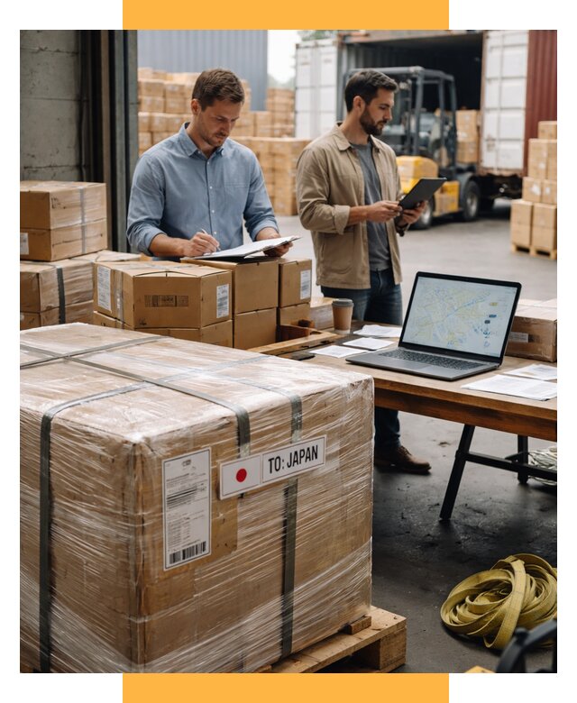 Доставка грузов в Японию от 25965 р., логистика СетСервис-Кшт