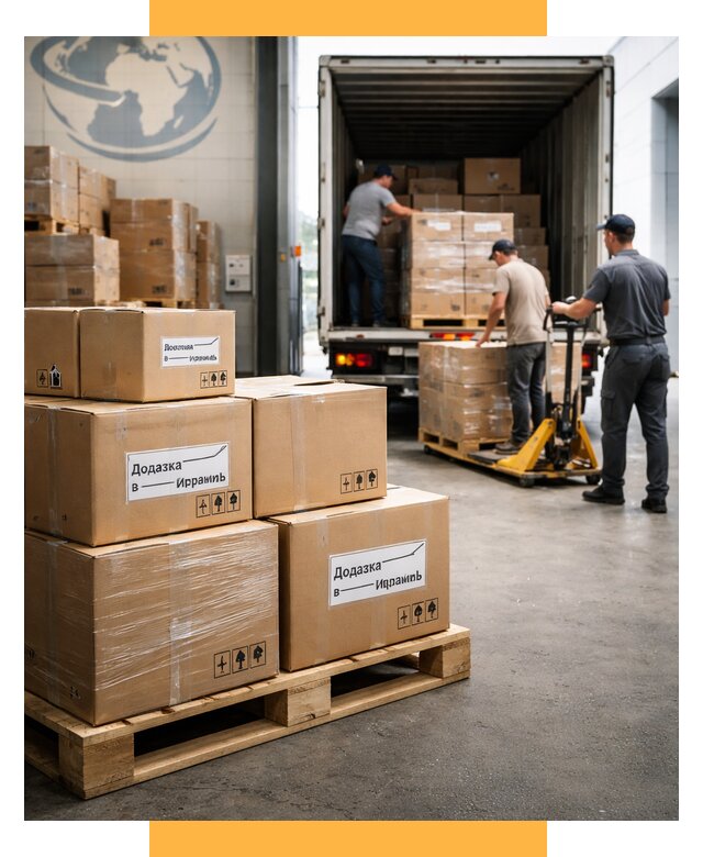 Доставка грузов в Израиль и экспорт от 46737 р. СетСервис-Кшт