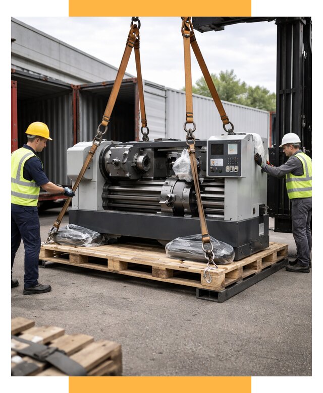 Перевозка станков и таможня от 62316 р. | СетСервис-Кшт логистика