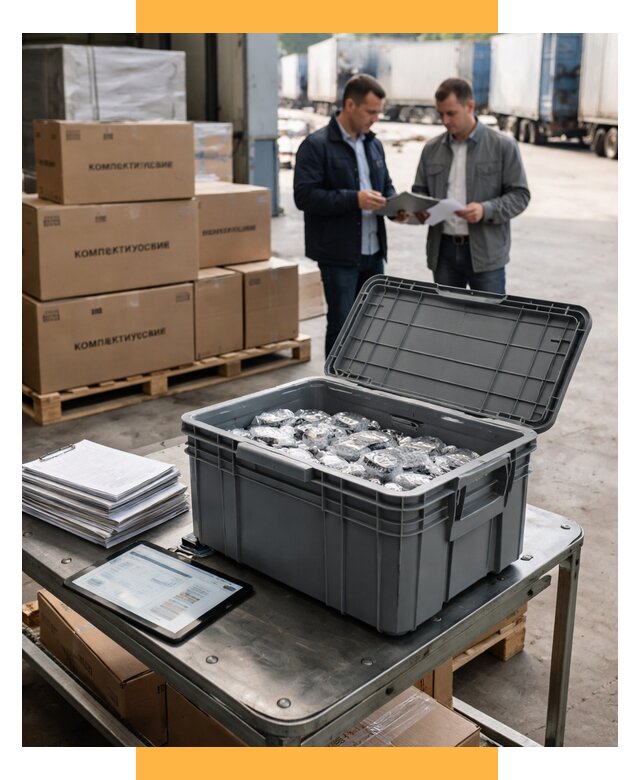 Перевозка комплектующих из Китая от 6751 р. | СетСервис-Кшт