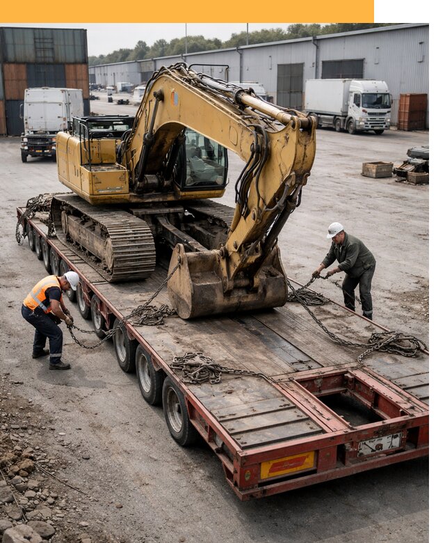 Перевозка спецтехники по России и миру от 46737 руб