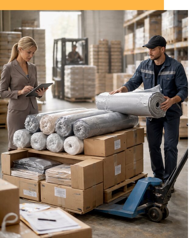 Перевозка текстиля по миру от 15579 руб. с таможней и страхованием