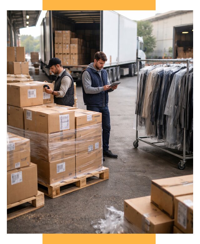 Перевозка и доставка одежды из Китая от 7790 р., СетСервис-Кшт