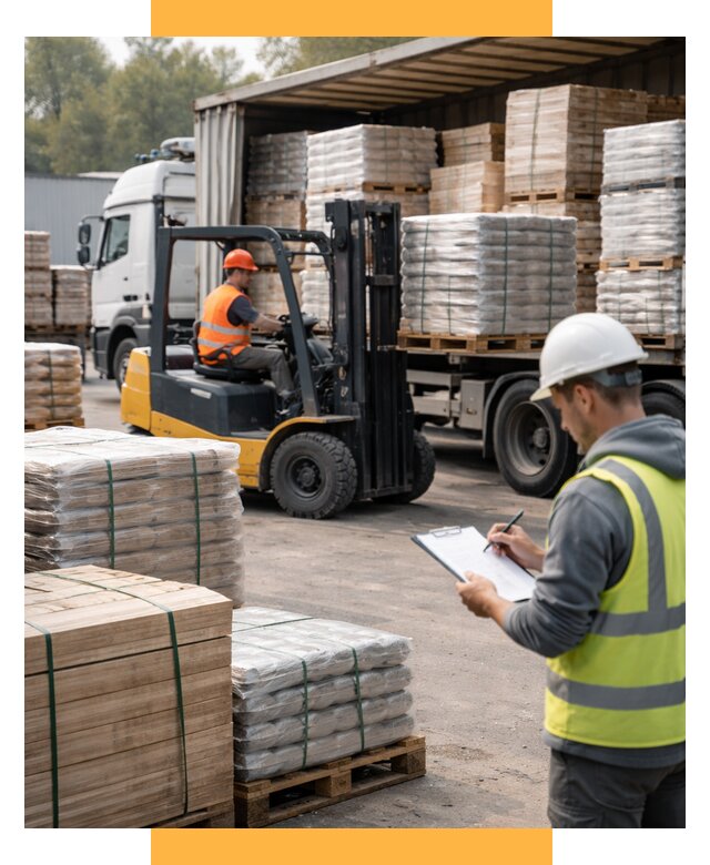 Перевозка строительных материалов от 5712 р. | СетСервис-Кшт