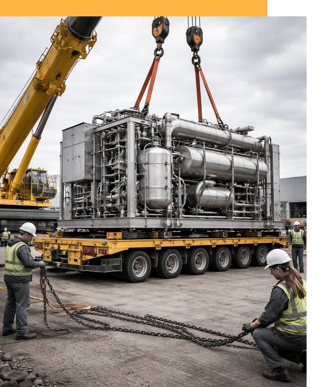 Перевозка тяжеловесных грузов по миру от 155790 руб