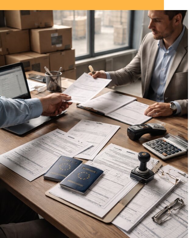 Таможенное оформление грузов из Европы от 8828 руб