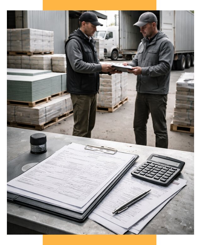 Таможенное оформление стройматериалов от 8828 р. | СетСервис-Кшт